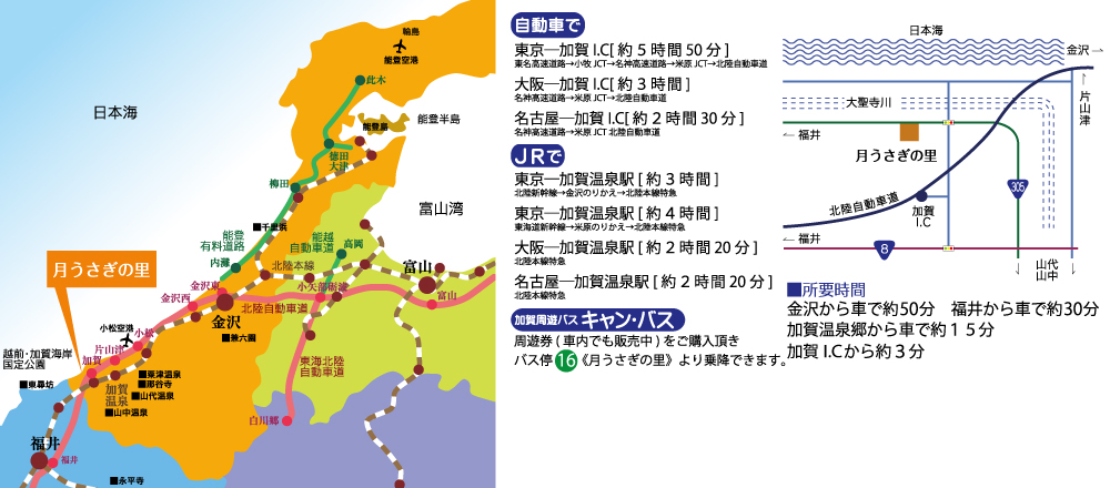 月うさぎの里 加賀の月うさぎ伝説 うさぎと遊ぶ うさぎを見る